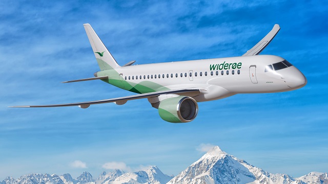 Widerøe Embraer E2 Jet